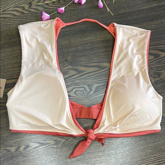 Niyama Sol Knotty Bra, Retro Red, L/XL - Picture 8 of 13